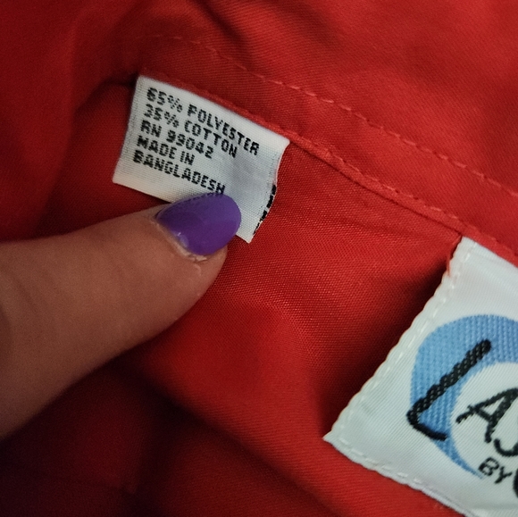 Women's Las Olas Georgia Bulldog Long Sleeve Shirt GO DAWGS!! Size Large - Picture 10 of 11